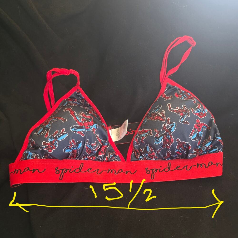 Official Marvel Spiderman bra XL